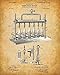 Original Wine Patent Art Prints - Set of Four Photos (8x10) Unframed - Makes a Great Winery or Wine Cellar Decor and Gift Under $20 for Wine Lovers