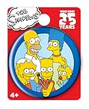 Simpsons The Family Single Button Pin Action Figure