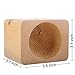 Solid Wooden Phone Stand Speaker, BNEST Wooden Phone Dock Cell Phone Charging Dock Sound Amplifier No Power for iPhone8/7