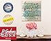 Love is Patient Love is Kind Love Never Fails 12 x 12 inch Pine Wood Plank Wall Sign Plaque