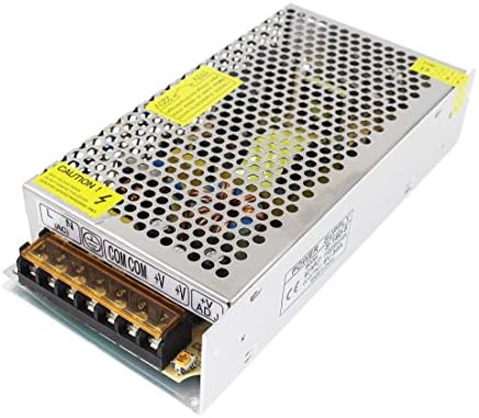 KeerSen DC 5V 30A 150W Switching Power Supply Regulated Transformer w/ Short Circuit and Over Current Protection (5V30A)