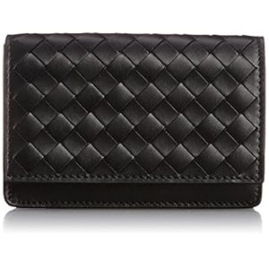 [ボッテガヴェネタ] BOTTEGA VENETA 名刺入れ【並行輸入品】 174646-V4651 1000 (ブラック)