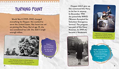 Grace Hopper: The Woman Behind Computer Programming (Little Inventor) (Smithsonian Little Explorer) - Thumbnail 3
