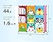 KOUSI Toy Organizer Toy Storage Portable Toy Organizers for Kids Children Toy Organizers and Storage Multifuncation Cube Storage Shelf Cabinet Bookcase Bookshelf, Capacious & Study,Pink, 9 Cubes