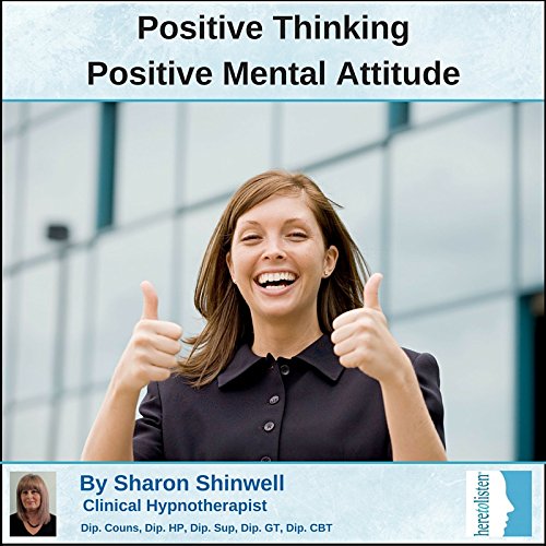 Create a Positive Mental Attitude to reduce negative feelings and thoughts by using our Self-Hypnosis Audio CD. Start to achieve things in your life that you never previously thought were possible. Sharon is a UK qualified clinical hypnotherapist.