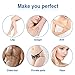 Guckmall Wax Warmer Hair Removal Kit，Professional Electric Pot Heater Melts Hot Beads Minutes with LCD Temperature Display Screen for Home waxing kit with 5 Hard Wax Beans and 20 Wax Applicator Sticks