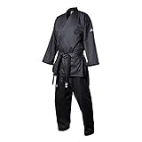 Adidas Open Style Martial Arts Uniform - Black