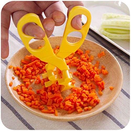 image for RED SHIELD Baby Food Scissors - Multifunction Baby Food Cutting, Crush