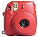 Fujifilm Instax Mini 9 Instant Camera - 6 Pack Accessory Camera Bundle – 20 Instax Film - Camera/Video case – instax Leather Album - and Much More(1 Year Warranty) (Raspberry)