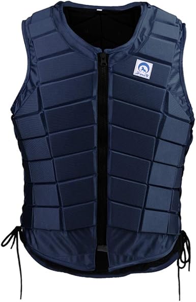 HILASON Gilet de protection d'équitation pour adulte - Marron clair - Gilet de protection pour équitation - Gilet unisexe, Beige chaud : HILASON
