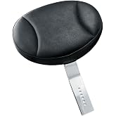 Kuryakyn 1670 Plug-In Adjustable Driver Seat Backrest for 1997-2019 Harley-Davidson Touring Motorcycles , Black