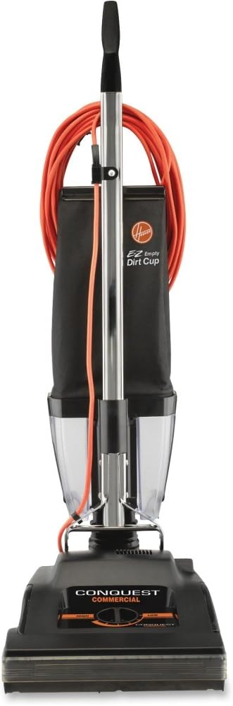 Hoover Conquest Heavy Duty Commerical Upright Bagless Vacuum Cleaner Model C1800010, 14" Cleaning Path