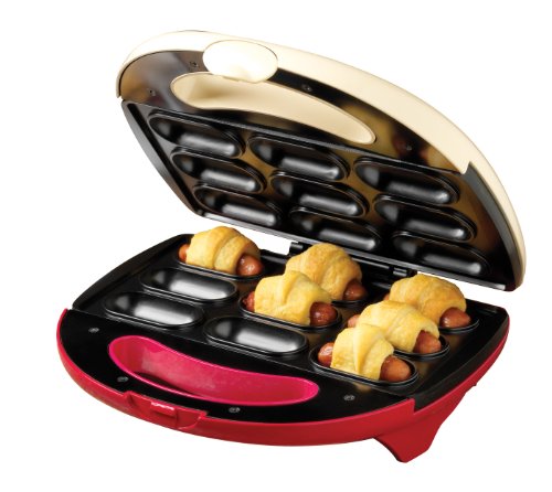 Click Here to See More Images Nostalgia Electrics PNB-900 Pigs in a Blanket and Appetizer Bites Maker