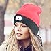 EZGO Reversible LED Knitted Beanie Hat With USB Charging Port - Perfect Hands Free Flashlight for Camping, Hunting, Grilling, Running, Walking or Handyman Working