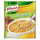 Knorr Sopa Pasta Soup Mix, Alphabet Pasta Tomato 3.5 oz (Pack of 12)