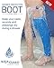TIDI AquaGuard Boot – Shower Protection Boot with Water-Seal Band – Leg Cast Cover – 3 Boots and 1 Water-Seal Band per Package – Home Medical Supplies (50017-RPK)