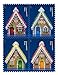USPS Forever Postage Holiday Gingerbread Houses -- Booklet of 20