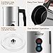 Milk Frother, Betitay Electric Hot Milk Heater for Cappuccino, Stainless Steel Steamer Strix Controller System Milk Warmer and Coffee Foam Maker with Non-stick Coating