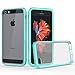 Townshop iPhone SE Case, iPhone 5/ 5S Case, Ultra Slim Hybrid Mint Soft TPU Side and Clear Hard Acrylic Back Panel Scratch Resistant for Apple iPhone SE/iPhone 5/ 5S