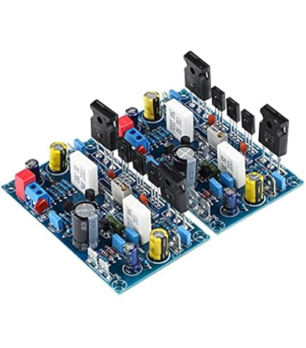 Scheda Amplificatore HiFi Mono 100W Con 2SC5200 E 2SA1943 – Doppio Transistor