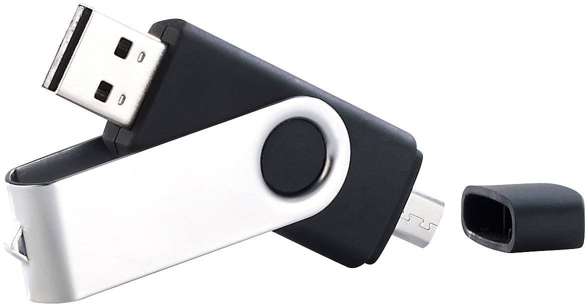 PConKey USB2 0Memory Stick. for USB and MicroUSB Dcds208, OTG 8 GB