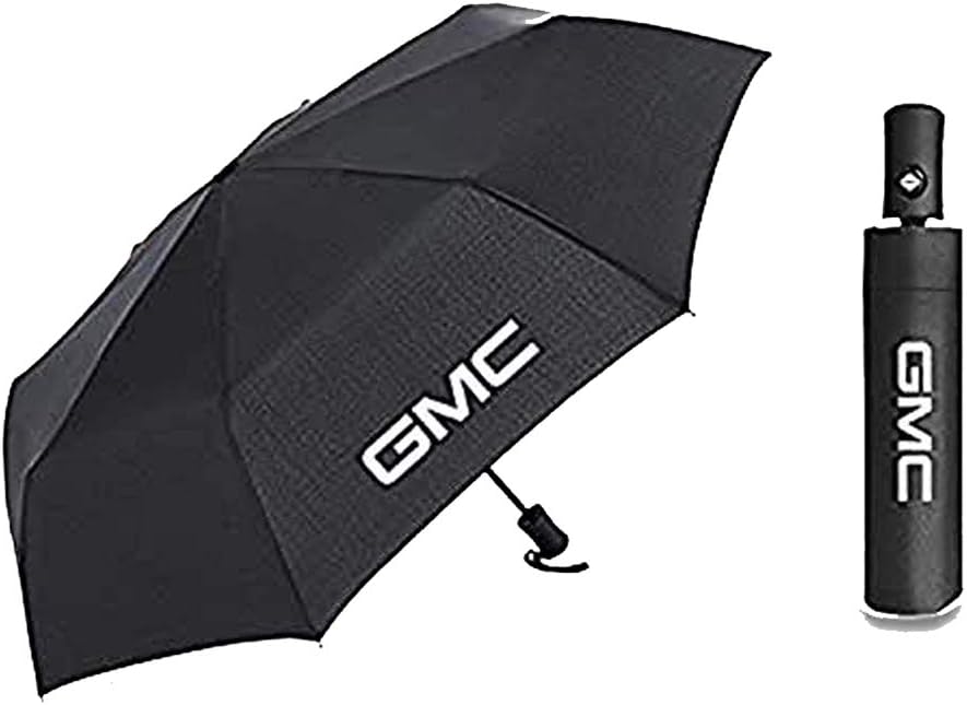 Umbrella Windproof Automatic Umbrella Teflon Coating Umbrella Portable Travel Umbrella For GMC (Fit GMC)