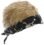 Billy Bob Teeth, Inc. Mens Bandana with Hair