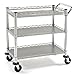Seville Classics Heavy-Duty Commercial-Grade Utility Cart, NSF Listed