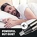 Nose Hair Trimmer Ear Trimmer for Men Women, Electric Hair Clippers Trimmers Remover Ear trimmer/Nose trimmer with Water Resistant Dual Edge Blades, Mute Motor,Battery-Operated, IPX7 Waterproof
