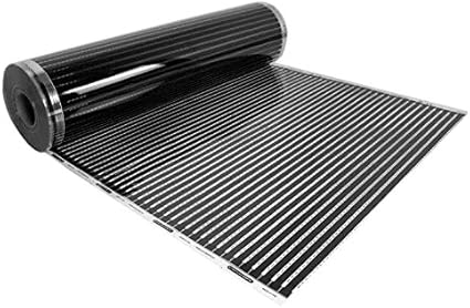 Calorique Heizbahnen Infrarotheizfolie Bodenheizung Fussbodenheizung 50 Cm Set 220 W M Lange 3 M Baumarkt Baubedarf