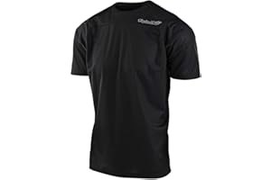 TROY LEE DESIGNS Youth Skyline SS Jersey Solid Black BLACK / XS