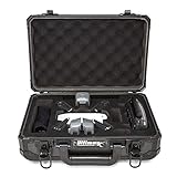Ultimaxx Lightweight Aluminum Water Resistant Travel Carry Case for DJI Spark Drone Quadcopters