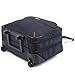 alpine swiss Men's Rolling Briefcase on Wheels Roller 17