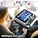 Zintou Bluetooth FM Transmitter for Car,1.8