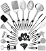 Home Hero Stainless Steel Kitchen Cooking Utensils - 25 Piece Utensil Set - Nonstick Kitchen Utensils Cookware Set with Spatula - Best Kitchen Gadgets Kitchen Tool Set primary