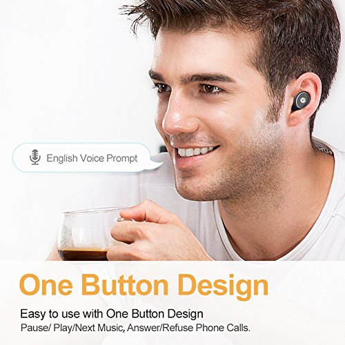 LOSENCE Bluetooth Earbuds V4.1 Smallest Invisible Wireless Bluetooth
