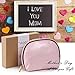 VASKER Makeup Bag Pouch Cosmetic Bag for Women (Pink)