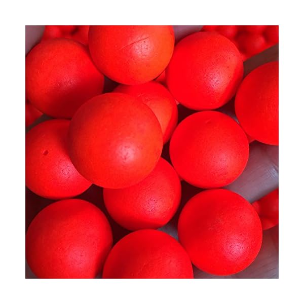 Taloyer-100pcs-Fishing-Float-Ball-EPS-Foam-Ball-Striking-Beans-Fishing-Circular-Float-Globular-Buoy-for-Fishing