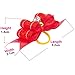Didog Christmas Colorful Multi-Pattern Pet Cat Dog Hair Bows,Classic Topknot Dog Grooming Accessories 50 Pcs for Groomer Using