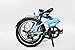 EuroMini Via 26lb Folding Bike-Lightweight Aluminum Frame Genuine Shimano 7-Speed 20″ Folding Bike with Fenders (Sky Blue)thumb 1