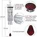 Kingstar 27 Metal Tube Outdoor Wind Chime, Wood Bronze Windchime Wind Noisemakers Amazing Grace Tuned Wind Chimes for Garden, Yard,Patio and Home Decor