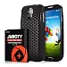 Samsung Galaxy S4 Battery/JUBOTY 6000mAh Extended Li-ion Replacement Battery & Black Back Cover & TPU Case for Galaxy S4(24 Month Warranty)