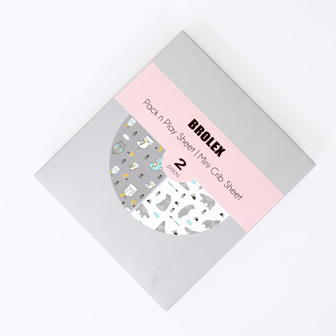 brolex pack n play fitted sheets