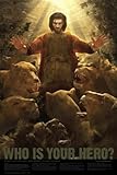 Christian Bible Hero Poster 24"x 36" Matte Finish Print - Daniel in the Lions Den Poster - Daniel 6