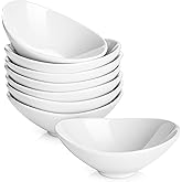 DOWAN Ceramic Dip Bowls, 3 oz 8 Pack Dipping Bowl, Mini Serving Bowls for Side Dishes, Sushi Soy Sauce Dish, Gravy Boat Porce