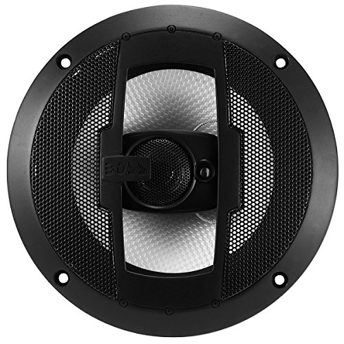 BOSS Audio Systems R63 300 Watt Per Pair, 6.5 Inch, Full Range, 3 Way Car Speakers Sold in Pairs