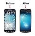 MMOBIEL Front Glass replacement for Samsung Galaxy S4 Mini (White) Display Touchscreen incl Tool Kit
