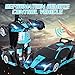 Womdee RC Transformer Car Robot, [2020 Newest] 1:12 Remote Control Cars Robot with Gesture Sensing, One-Button Deformation, 360° Rotating Drifting, Light and Music, Best Gift for Boys and Girlsthumb 1