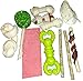 HDP Holiday Stocking Pack 11pieces Small Dog