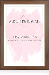 Alison Kingsgate Modern 80x60 cm Walnut Picture Frame Engineered Wood